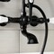 Kingston Brass AE553T0 7-Inch Wall Mount Tub Faucet with Hand Shower, Matte Black AE553T0 - alternate 2
